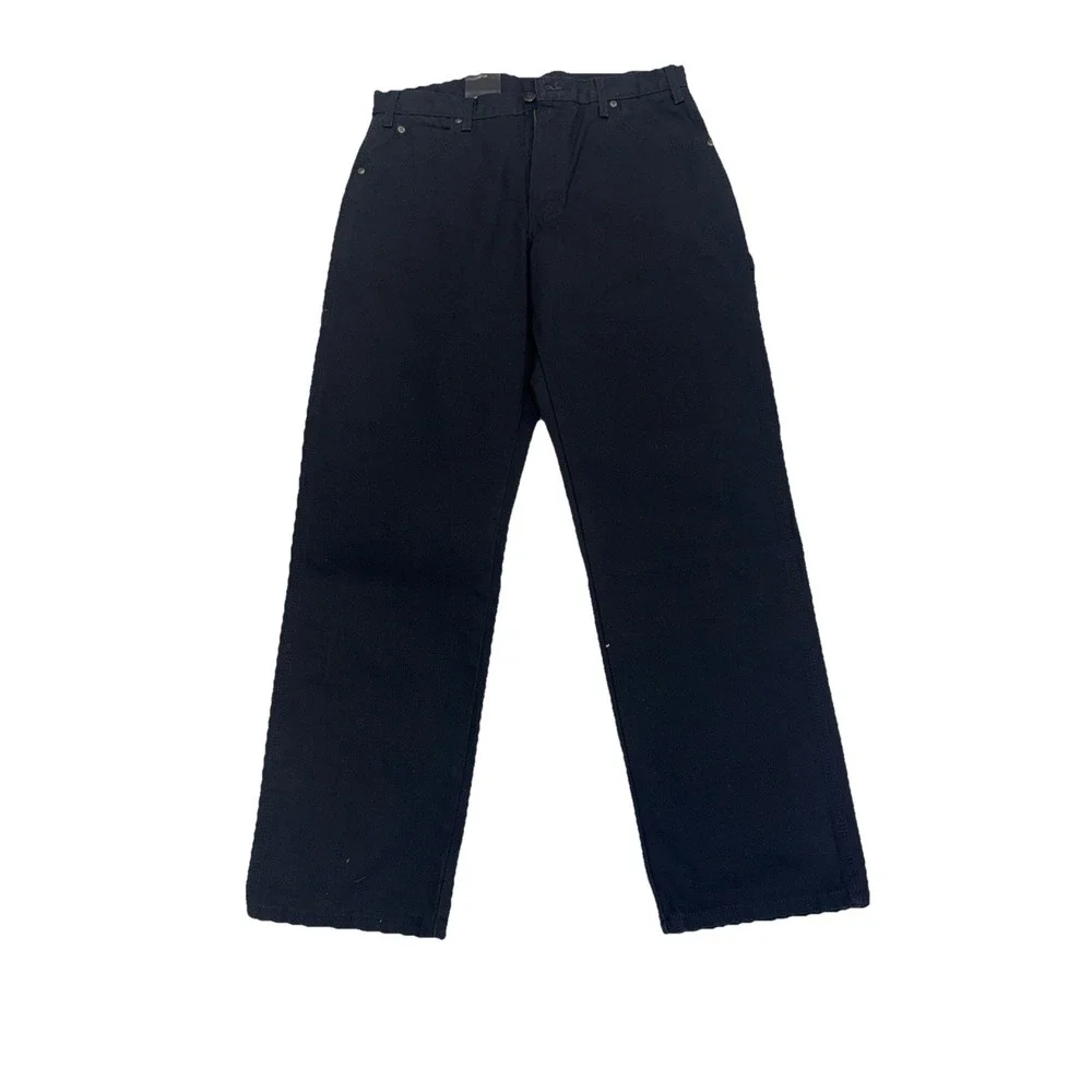 NWT Dickies Carpenter Jeans Mens 34x32 Relaxed Fit Straight Leg Work Black